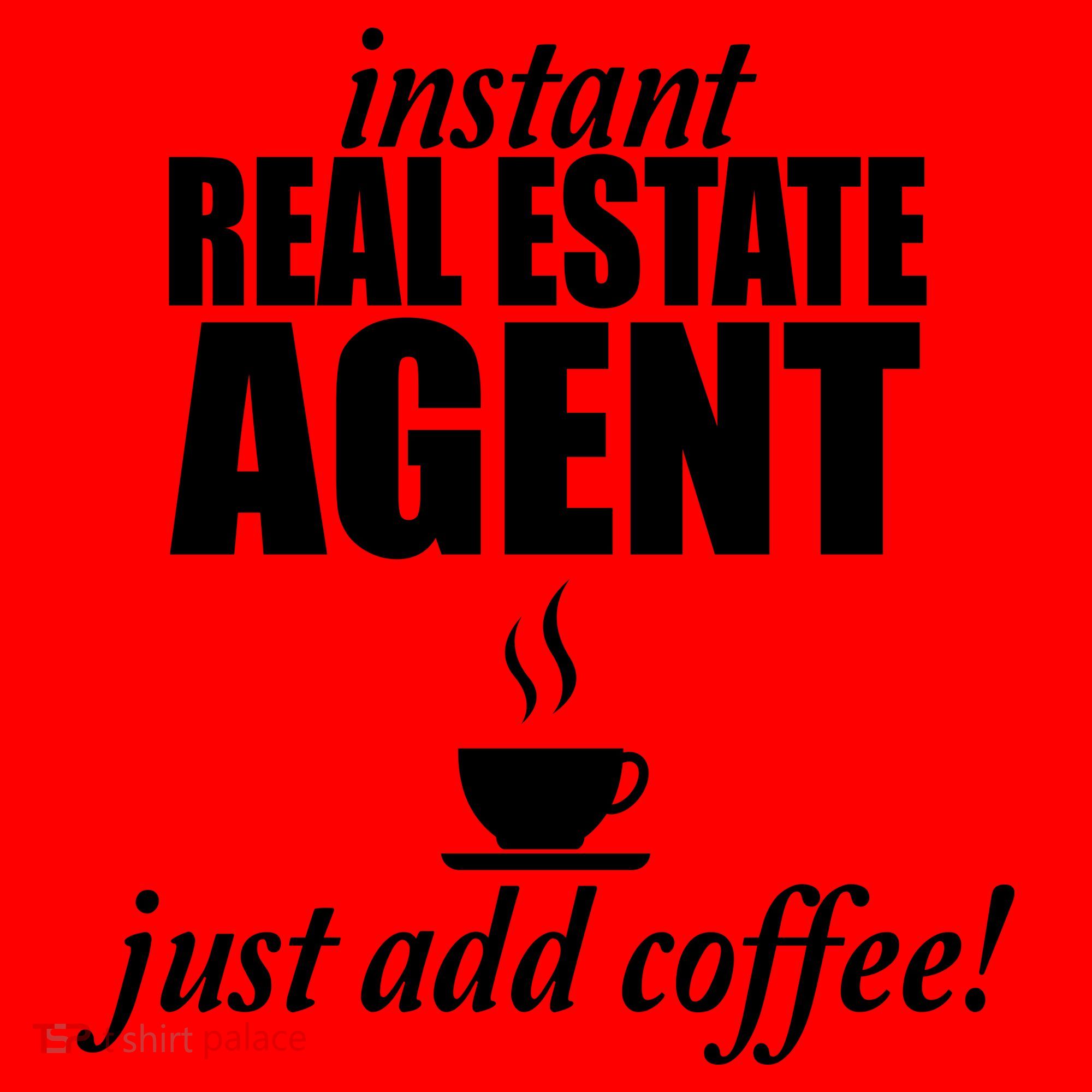 Instant Real Estate Agent Just Add Coffee Santa Hat