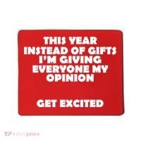 Instead of Gifts I'm Giving Everyone My Opinion Mousepad thumb 0