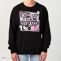 I'm Nicer Than My Face Looks Women's Sweatshirt thumb 0