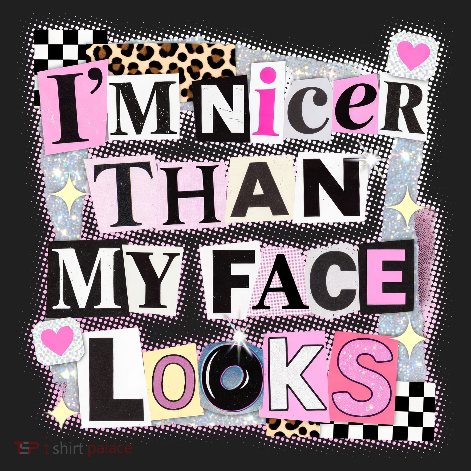 I'm Nicer Than My Face Looks Hat