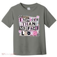 I'm Nicer Than My Face Looks Toddler T-Shirt thumb 0