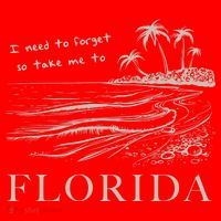 I Need To Forget So Take Me To Florida Ttpd Santa Hat thumb 1