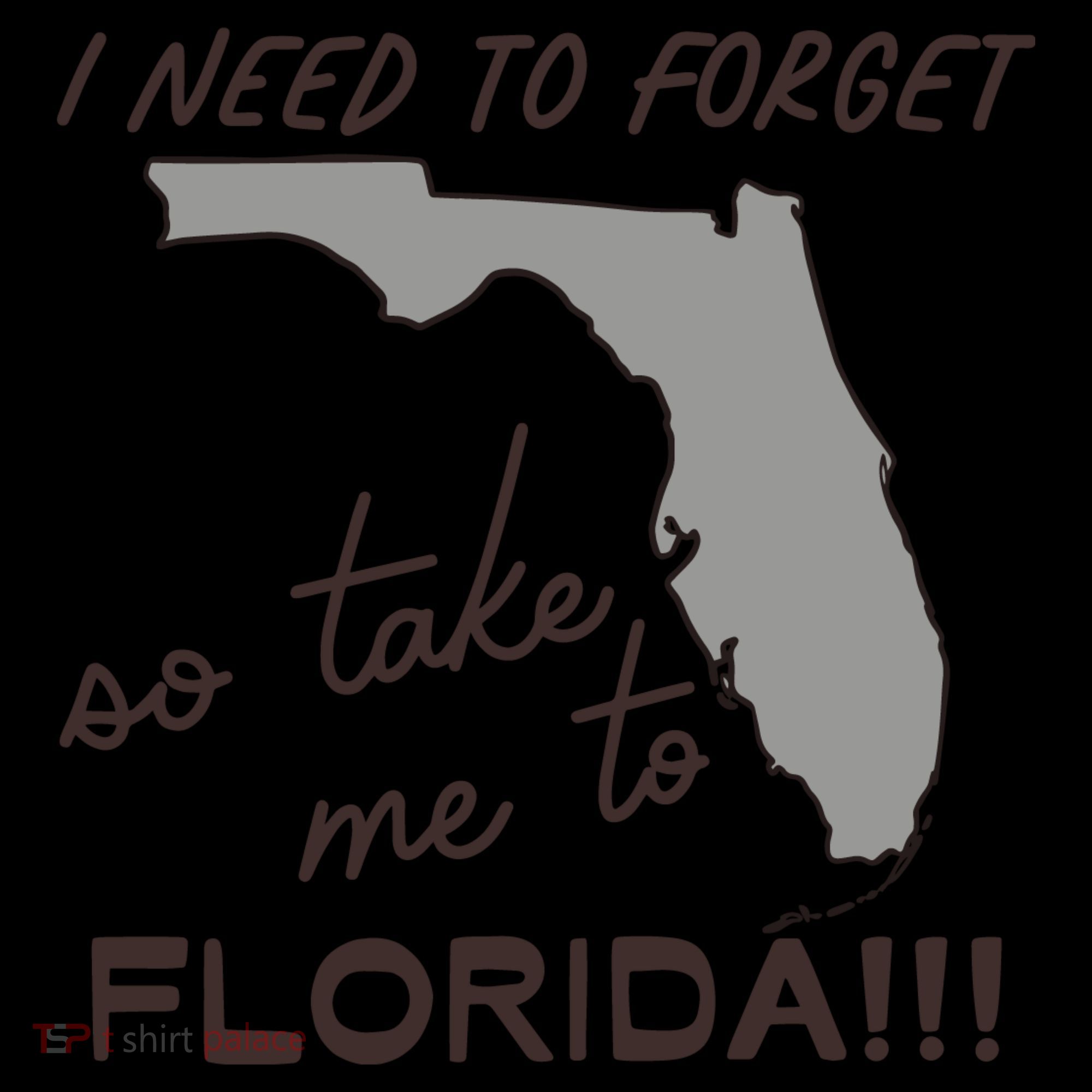 I Need To Forget So Take Me To Florida Ttpd Toddler Hoodie