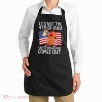 Its Not The 4th Of July Until My Weiner Comes Out Graphic Apron thumb 2