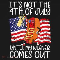 Its Not The 4th Of July Until My Weiner Comes Out Graphic Polo thumb 3