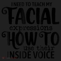 I Need To Teach My Facial Expressions How To Use Their Voice Golf Towel thumb 3
