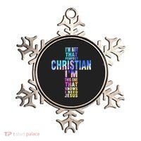 Im Not That Perfect Christian I Know I Need Jesus Ornament thumb 0