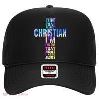 Im Not That Perfect Christian I Know I Need Jesus Hat thumb 0