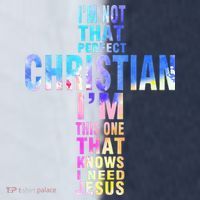 Im Not That Perfect Christian I Know I Need Jesus Sport-Tek Competitor United Soccer Jersey thumb 4