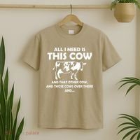 I Need This Cow That Cow Trending Ladies Vneck Cattle Rancher Country Cow T-Shirt thumb 2