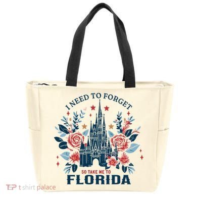 I Need To Forget Florida Tote Bag