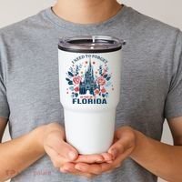 I Need To Forget Florida Tumbler thumb 2
