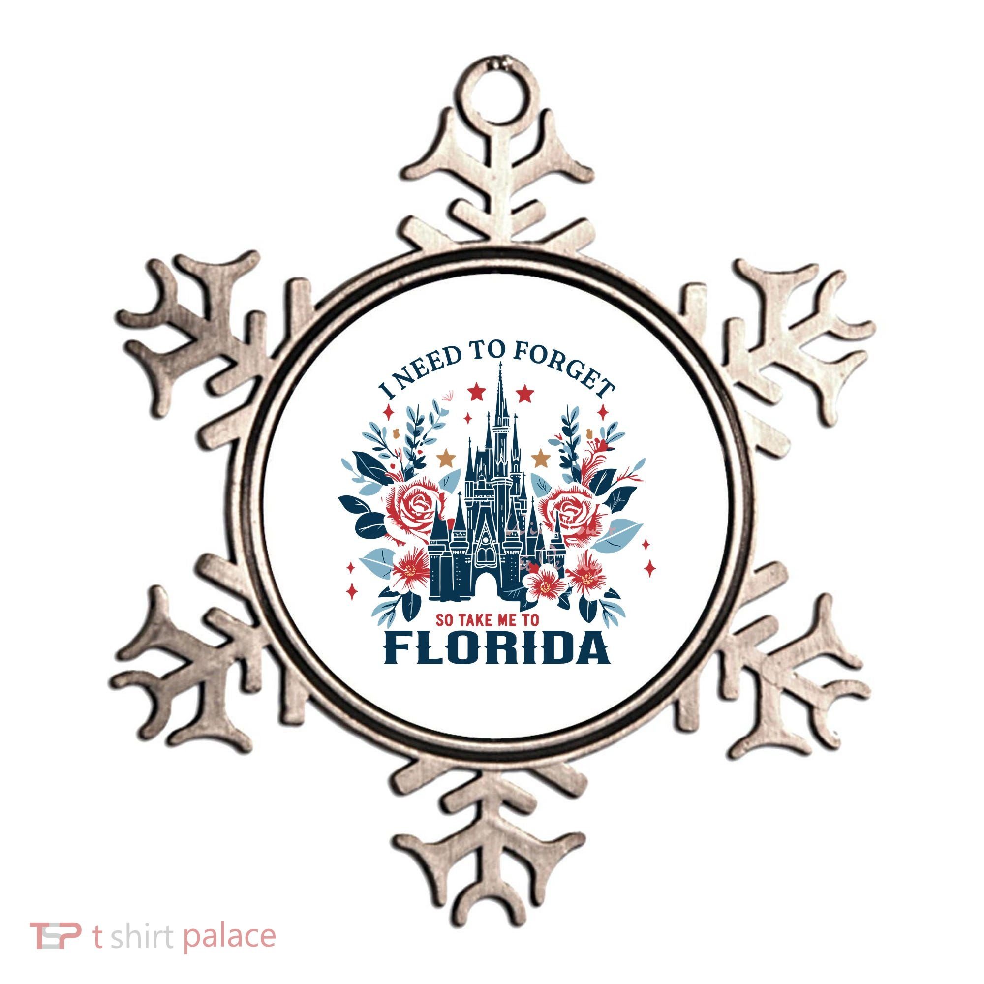 I Need To Forget Florida Ornament