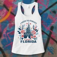 I Need To Forget Florida Women's Tank Top thumb 3