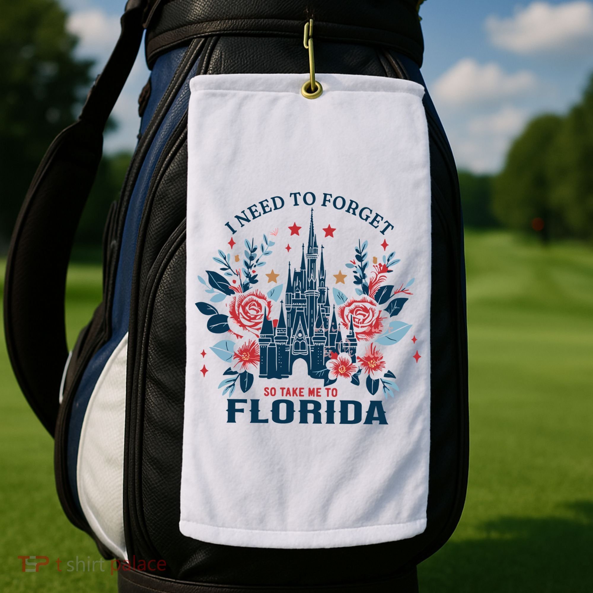 I Need To Forget Florida Golf Towel