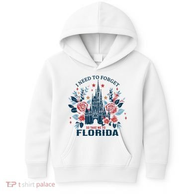 I Need To Forget Florida Kids Hoodie