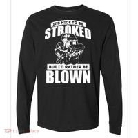 Its Nice To Be Stroked Funny Race Car Enthusiast Racing Comfort Colors Heavyweight Long Sleeve T-Shirt thumb 0