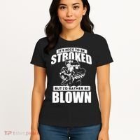 Its Nice To Be Stroked Funny Race Car Enthusiast Racing Women's T-Shirt thumb 4
