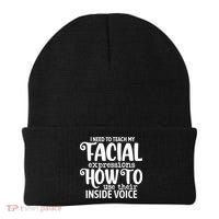 I Need To Teach My Facial Expressions How To Use Their Voice Beanie thumb 0