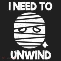I Need To Unwind Funny Mummy Halloween Women's Sweatshirt thumb 2