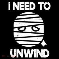 I Need To Unwind Funny Mummy Halloween Ornament thumb 1