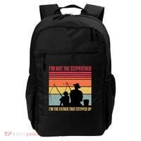 IM Not The Stepfather IM The Father That Stepped Up Fathers Day Backpack thumb 0