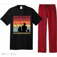 IM Not The Stepfather IM The Father That Stepped Up Fathers Day Pajama Set thumb 0