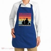 IM Not The Stepfather IM The Father That Stepped Up Fathers Day Apron thumb 2