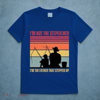 IM Not The Stepfather IM The Father That Stepped Up Fathers Day T-Shirt thumb 5