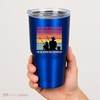 IM Not The Stepfather IM The Father That Stepped Up Fathers Day Tumbler thumb 2