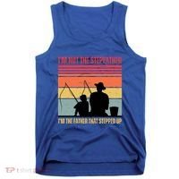 IM Not The Stepfather IM The Father That Stepped Up Fathers Day Tank Top thumb 0