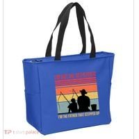 IM Not The Stepfather IM The Father That Stepped Up Fathers Day Tote Bag thumb 2