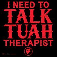 I Need To Talk Tush Therapist Coaster thumb 2