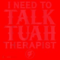 I Need To Talk Tush Therapist Santa Hat thumb 1