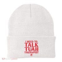I Need To Talk Tush Therapist Beanie thumb 0