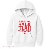 I Need To Talk Tush Therapist Kids Hoodie thumb 0