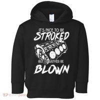 Its Nice To Be Stroked But Id Rather Be Blown Toddler Hoodie thumb 0