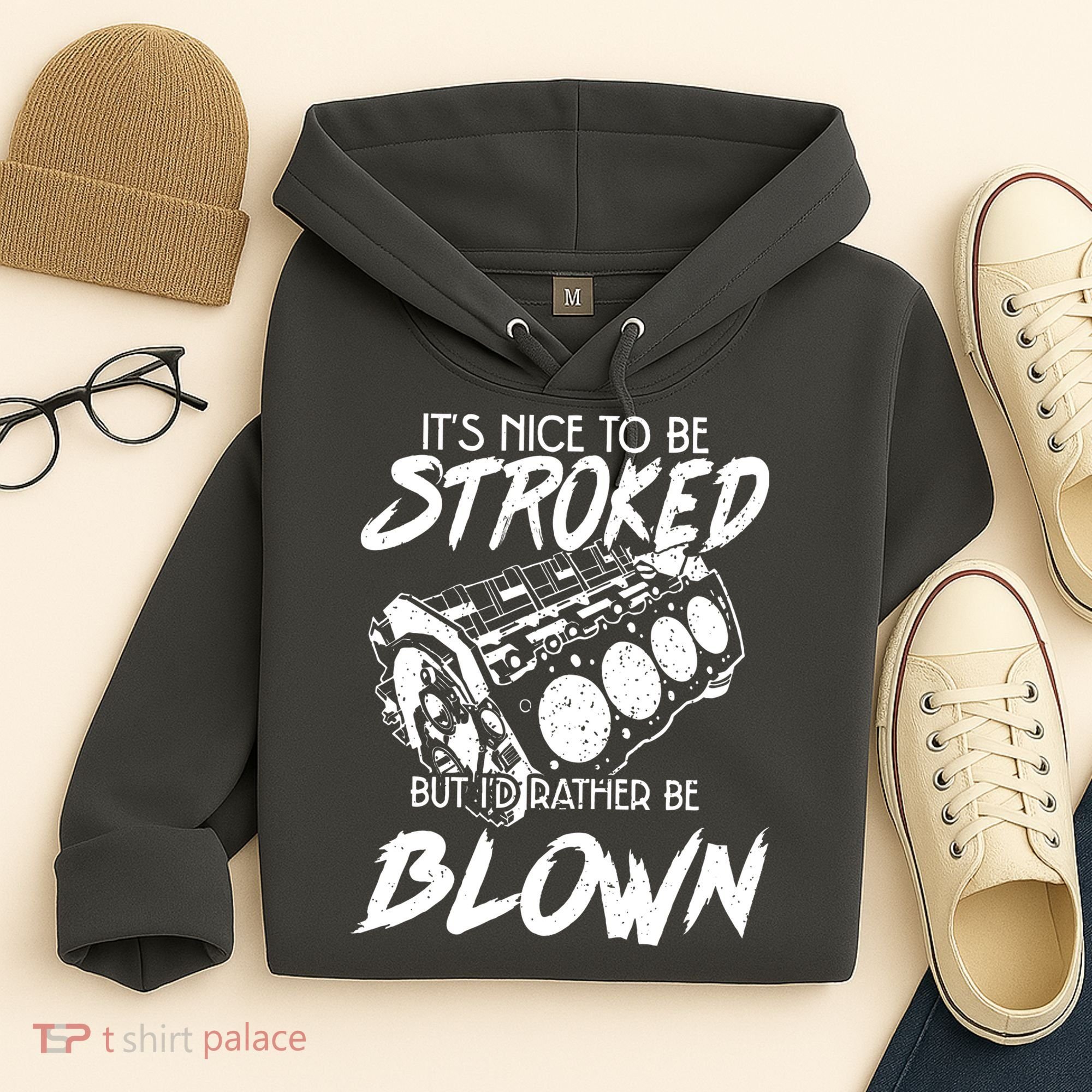 Its Nice To Be Stroked But Id Rather Be Blown Hoodie