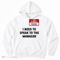 I Need To Speak to the Manager Halloween My Name Is Karen Hoodie thumb 0