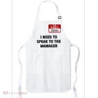 I Need To Speak to the Manager Halloween My Name Is Karen Apron thumb 0