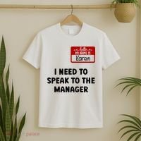 I Need To Speak to the Manager Halloween My Name Is Karen T-Shirt thumb 2