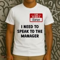 I Need To Speak to the Manager Halloween My Name Is Karen T-Shirt thumb 3