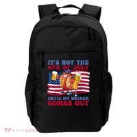 Its Not The 4th Of July Until My Weiner Comes Out Graphic Backpack thumb 0
