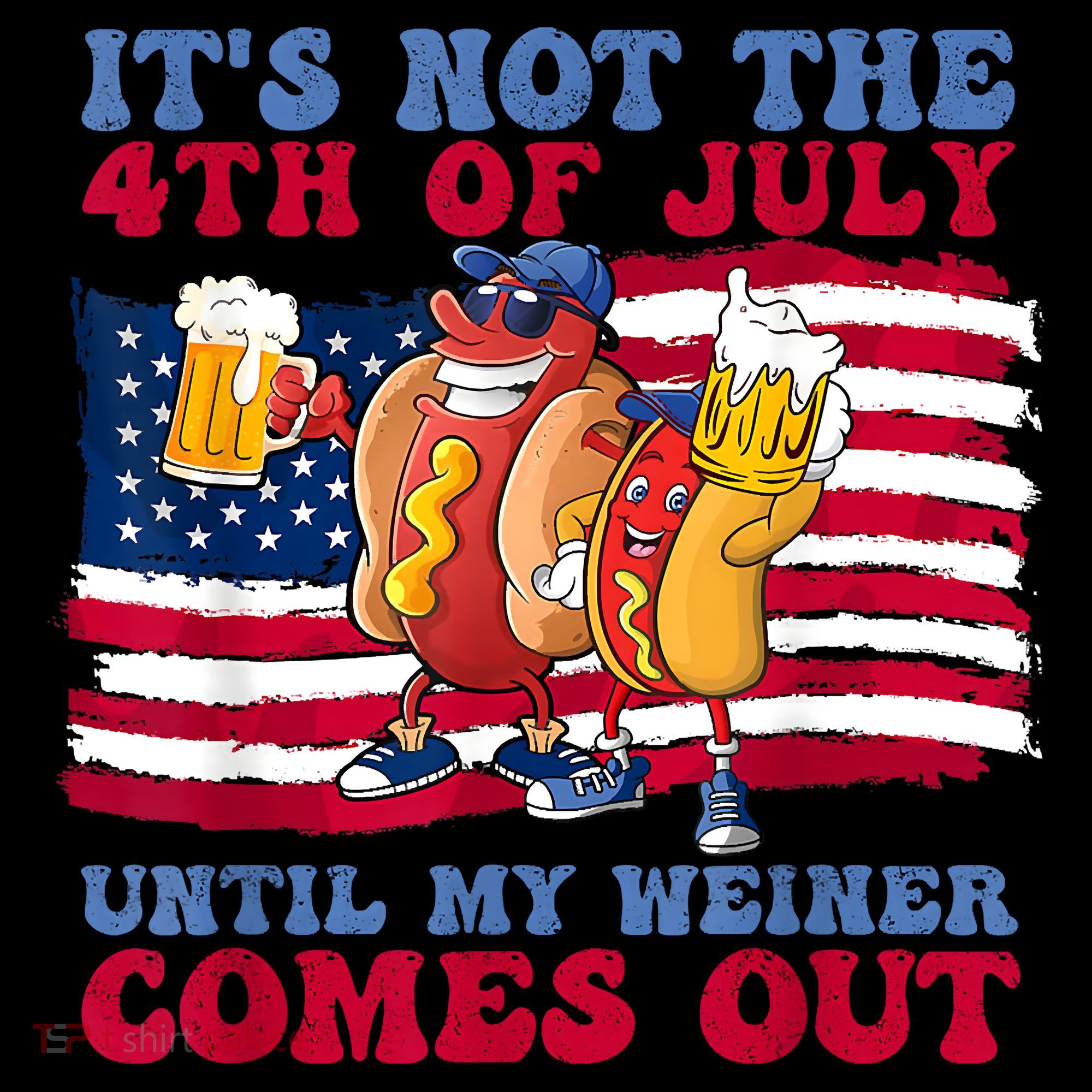 Its Not The 4th Of July Until My Weiner Comes Out Graphic Coffee Mug