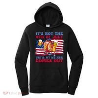Its Not The 4th Of July Until My Weiner Comes Out Graphic Women's Hoodie thumb 0