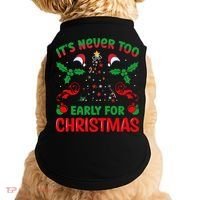 ItS Never Too Early For Christmas Doggie Tank thumb 0