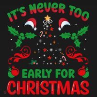 ItS Never Too Early For Christmas Polo thumb 3