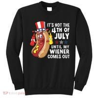 Its Not The 4th Of July Until My Wiener Comes Out Hot Dog Sweatshirt thumb 0