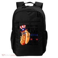 Its Not The 4th Of July Until My Weiner Comes Out Backpack thumb 0