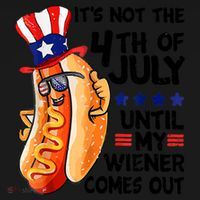 Its Not The 4th Of July Until My Weiner Comes Out Backpack thumb 2
